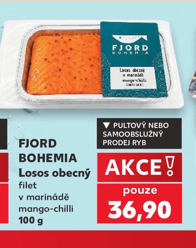 Fjord Bohemia Losos obecný filet v marinádě