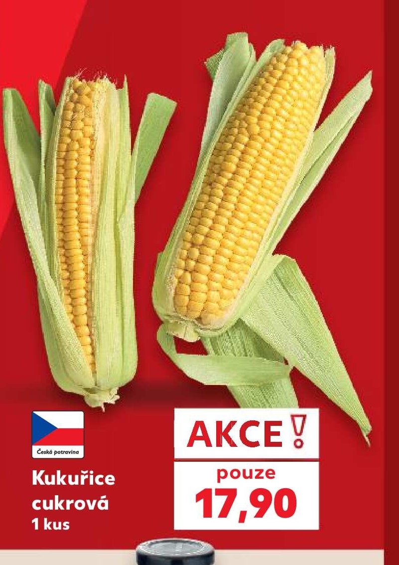 Kukuřice cukrová 1 kus