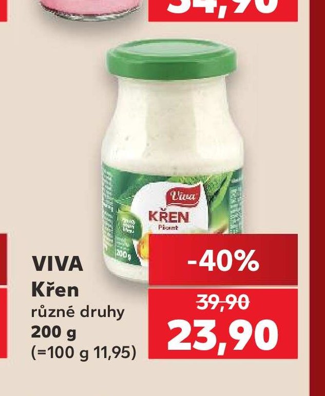 VIVA Křen různé druhy