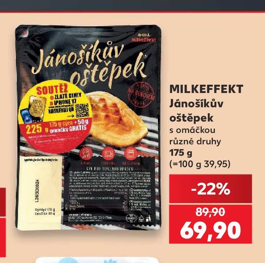 MILKEFFEKT Jánošíkův oštěpek