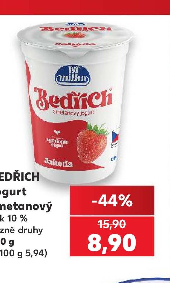 BEDŘICH Jogurt smetanový 150 g