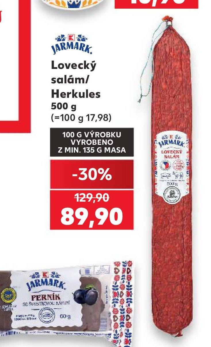 Jarmark Lovecký salám/Herkules 500 g