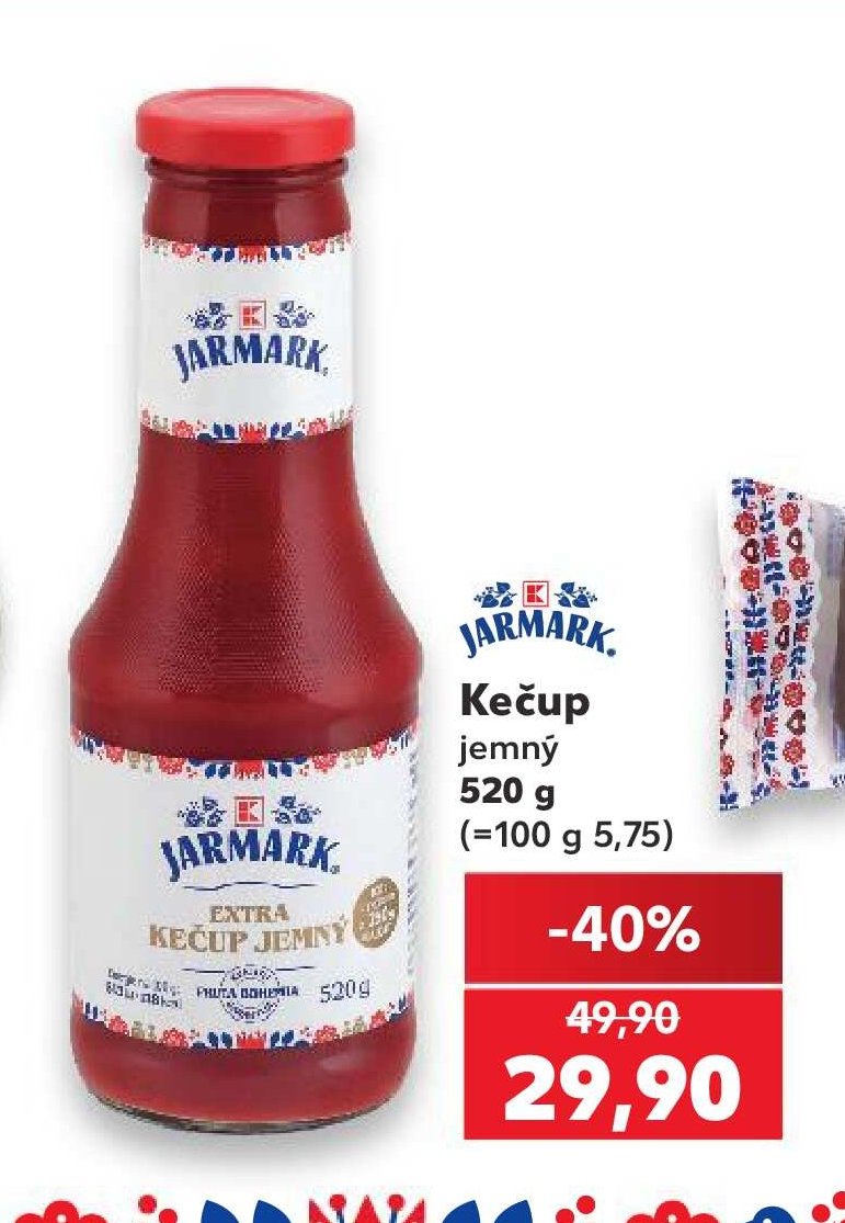 Jarmark Kečup jemný 520 g