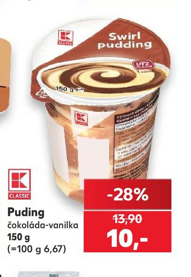Swirl pudding