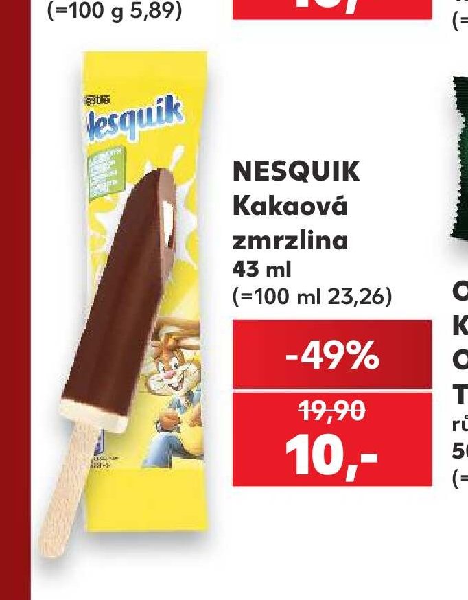 Nesquik Kakaová zmrzlina