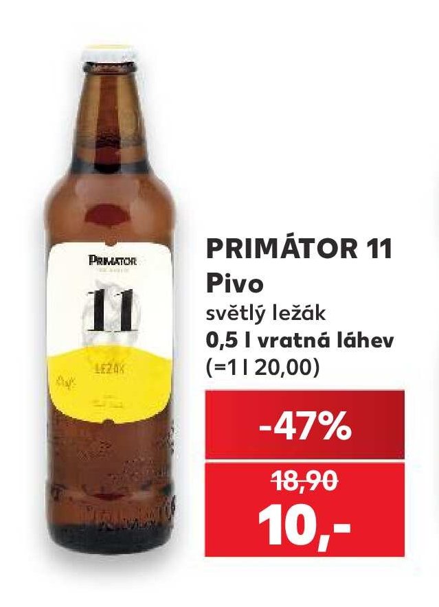 PRIMÁTOR 11 Pivo
