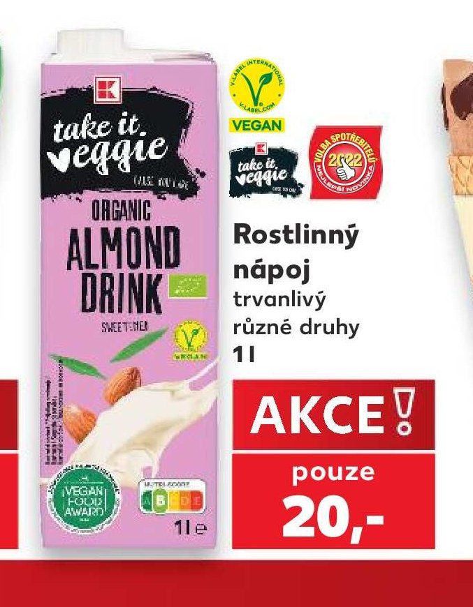 TAKE IT VEGGIE Rostlinný nápoj