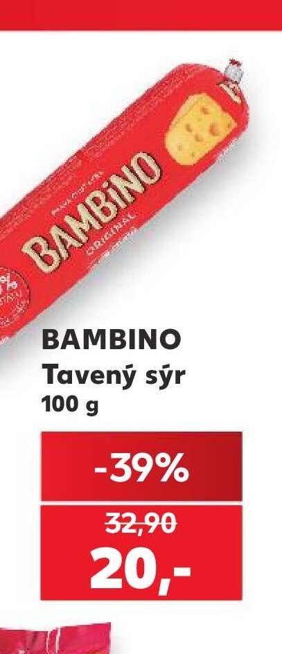 BAMBINO Tavený sýr 100 g