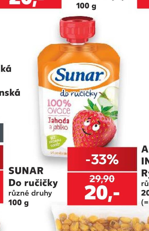 SUNAR Do ručičky různé druhy 100 g