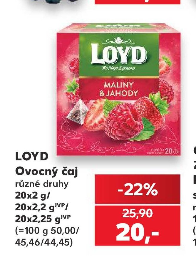 LOYD Ovocný čaj