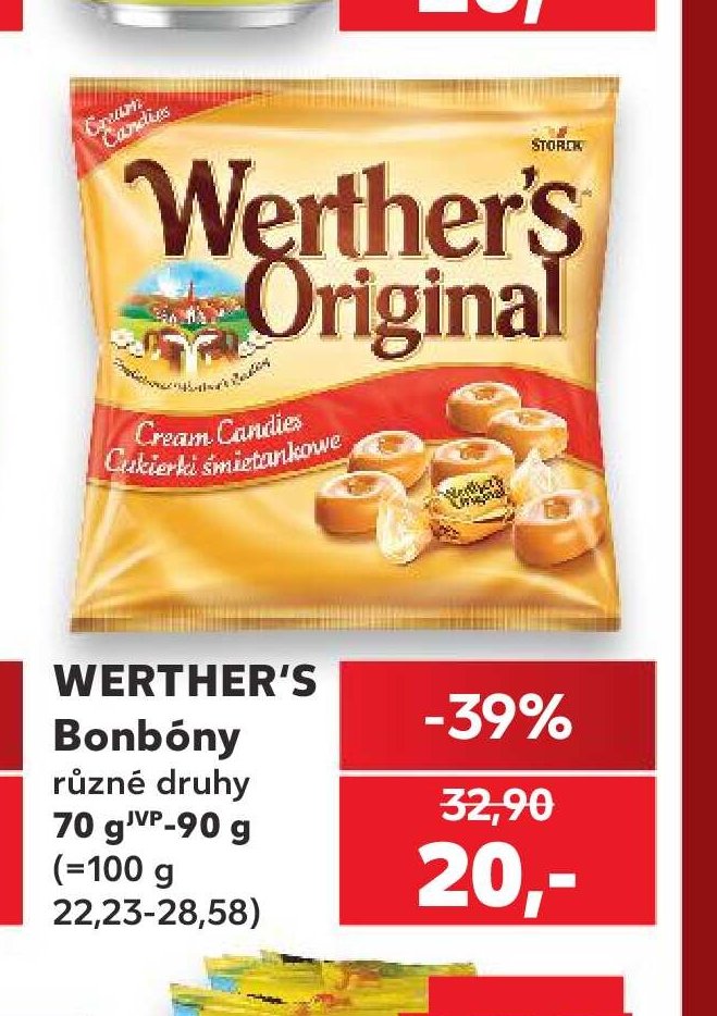 WERTHER'S Bonbóny