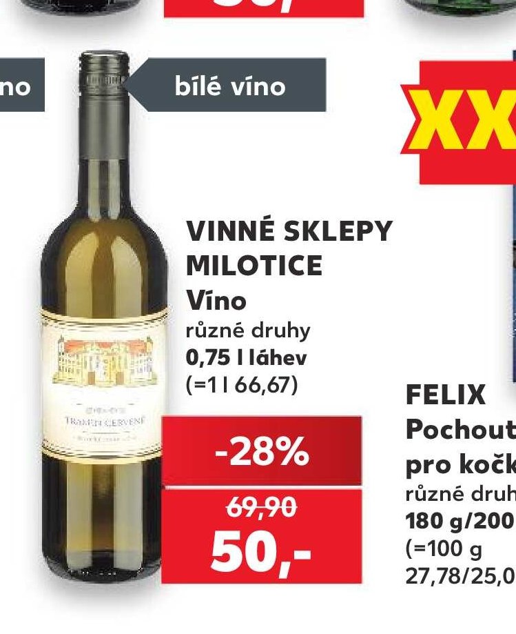 VINNÉ SKLEPY MILOTICE Víno