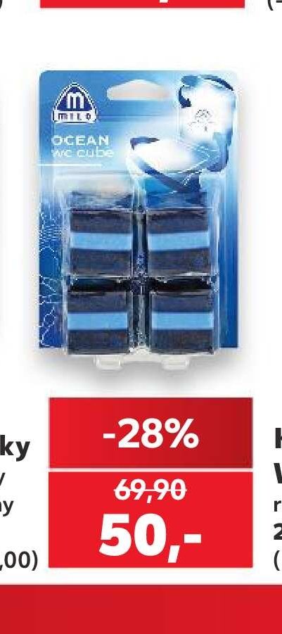 MILO WC kostky