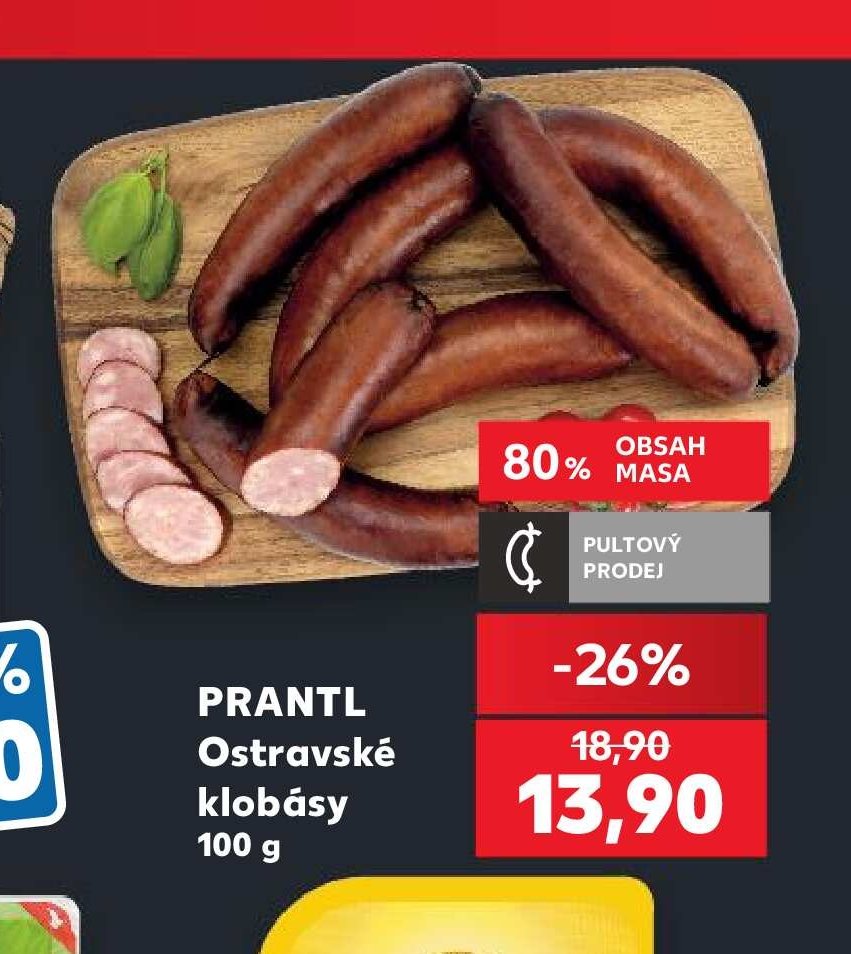 PRANTL Ostravské klobásy