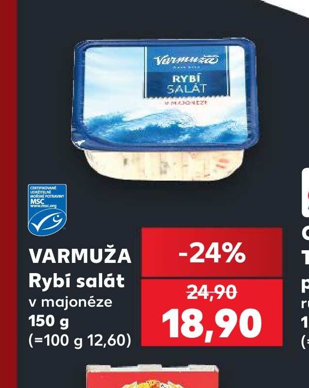 VARMUŽA Rybí salát v majonéze