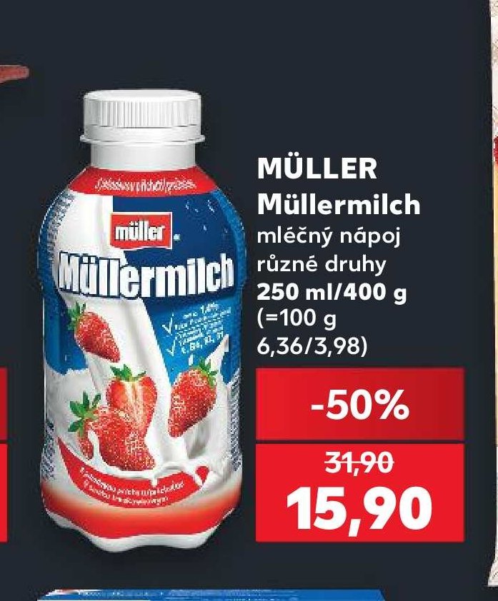 MÜLLER Müllermilch mléčný nápoj