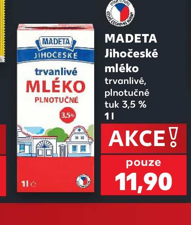 MADETA Jihočeské mléko