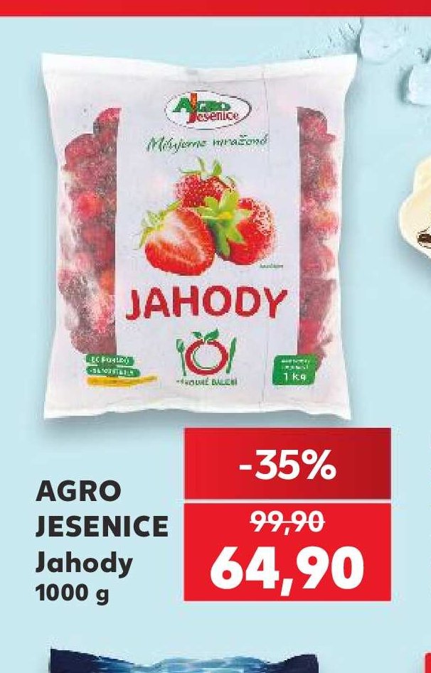 AGRO JESENICE Jahody 1000 g