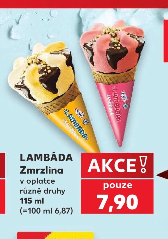 LAMBÁDA Zmrzlina v oplatce