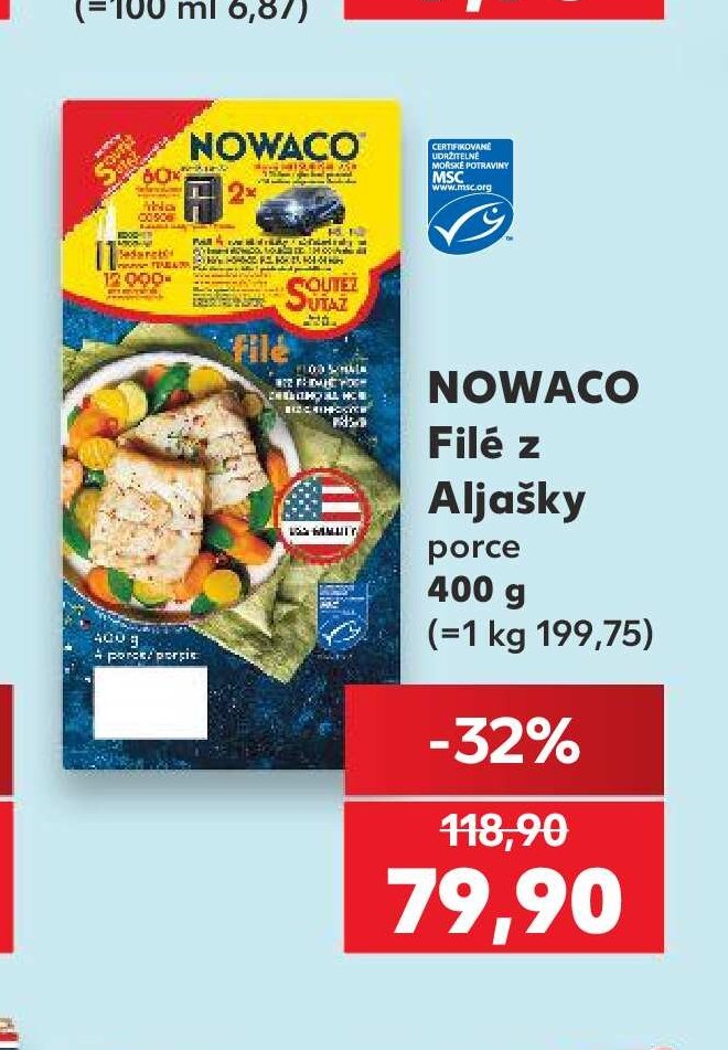 NOWACO Filé z Aljašky