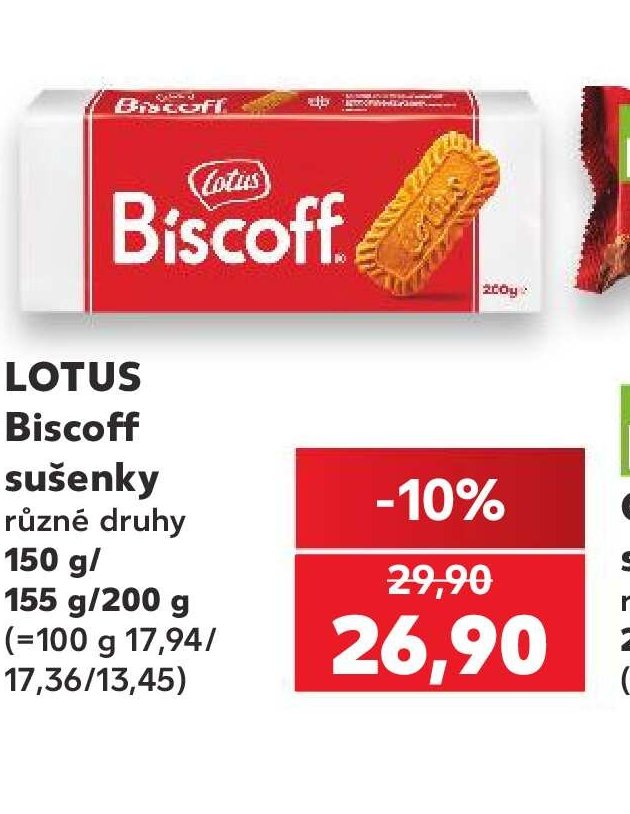 LOTUS BISCOFF sušenky