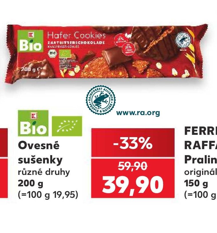Bio Ovesné sušenky