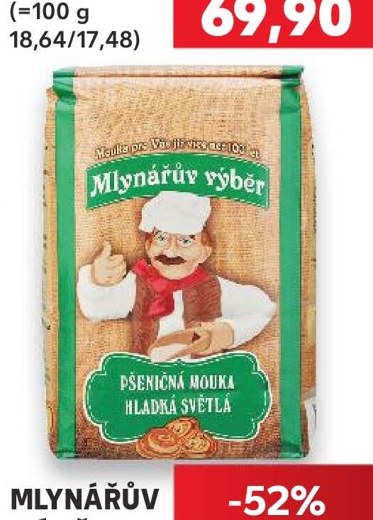 Mlynářův výběr Mouka různé druhy 1 kg