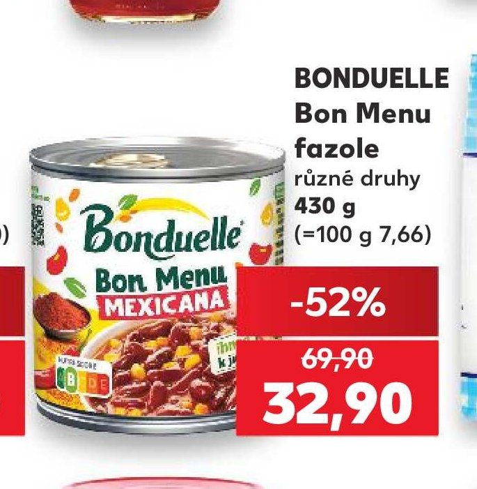 Bonduelle Bon Menu fazole různé druhy 430 g