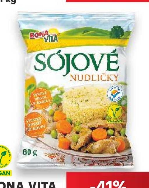 Bona Vita Sójové nudličky 80 g