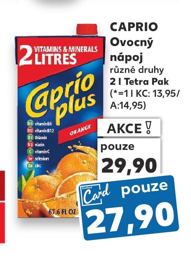 Caprio Ovocný nápoj