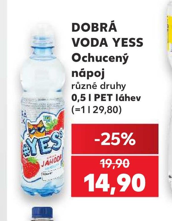 Dobrá Voda Yess Ochucený nápoj