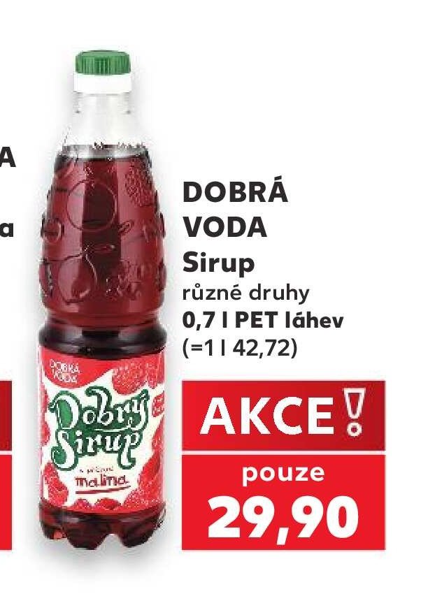 Dobrá Voda Sirup