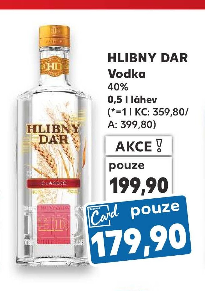 HLIBNY DAR Vodka