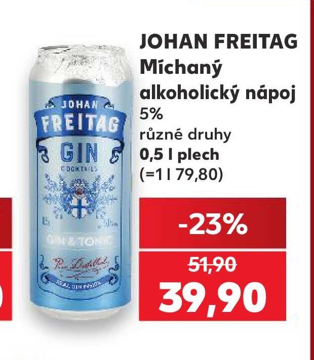 JOHAN FREITAG Míchaný alkoholický nápoj