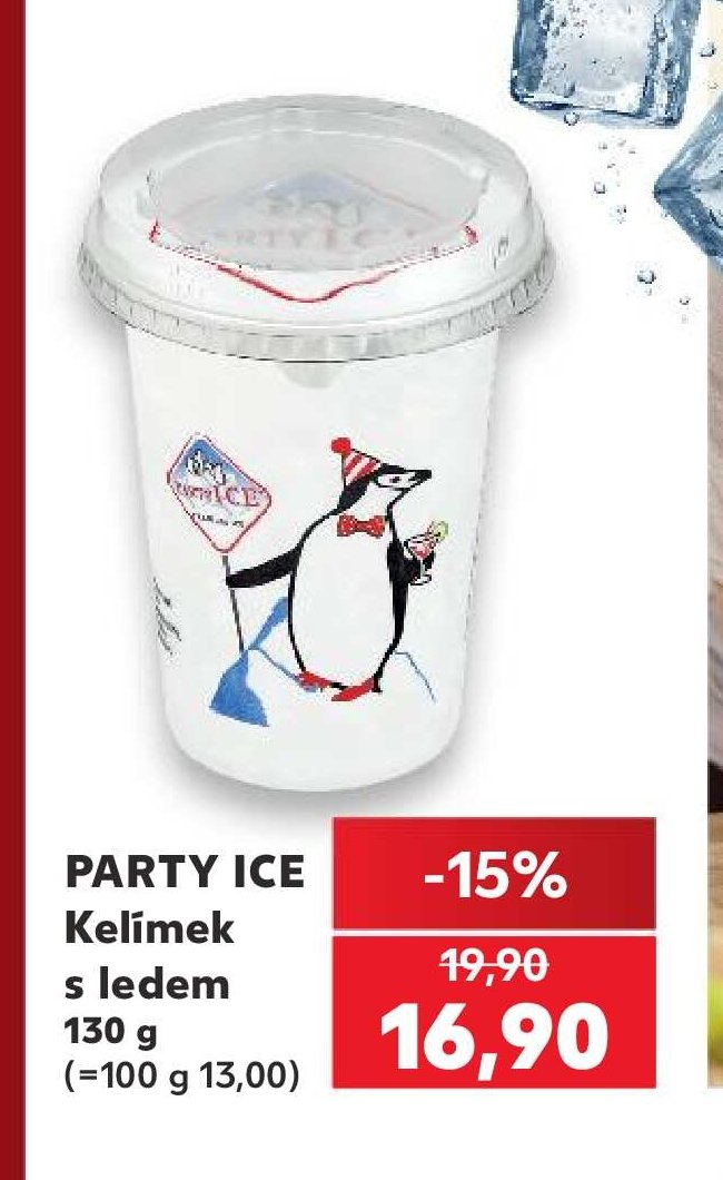 PARTY ICE Kelímek s ledem 130 g