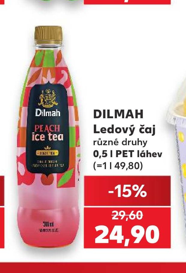 DILMAH Ledový čaj různé druhy 0,5 l PET láhev