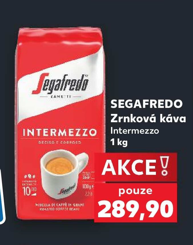 SEGAFREDO Zrnková káva Intermezzo