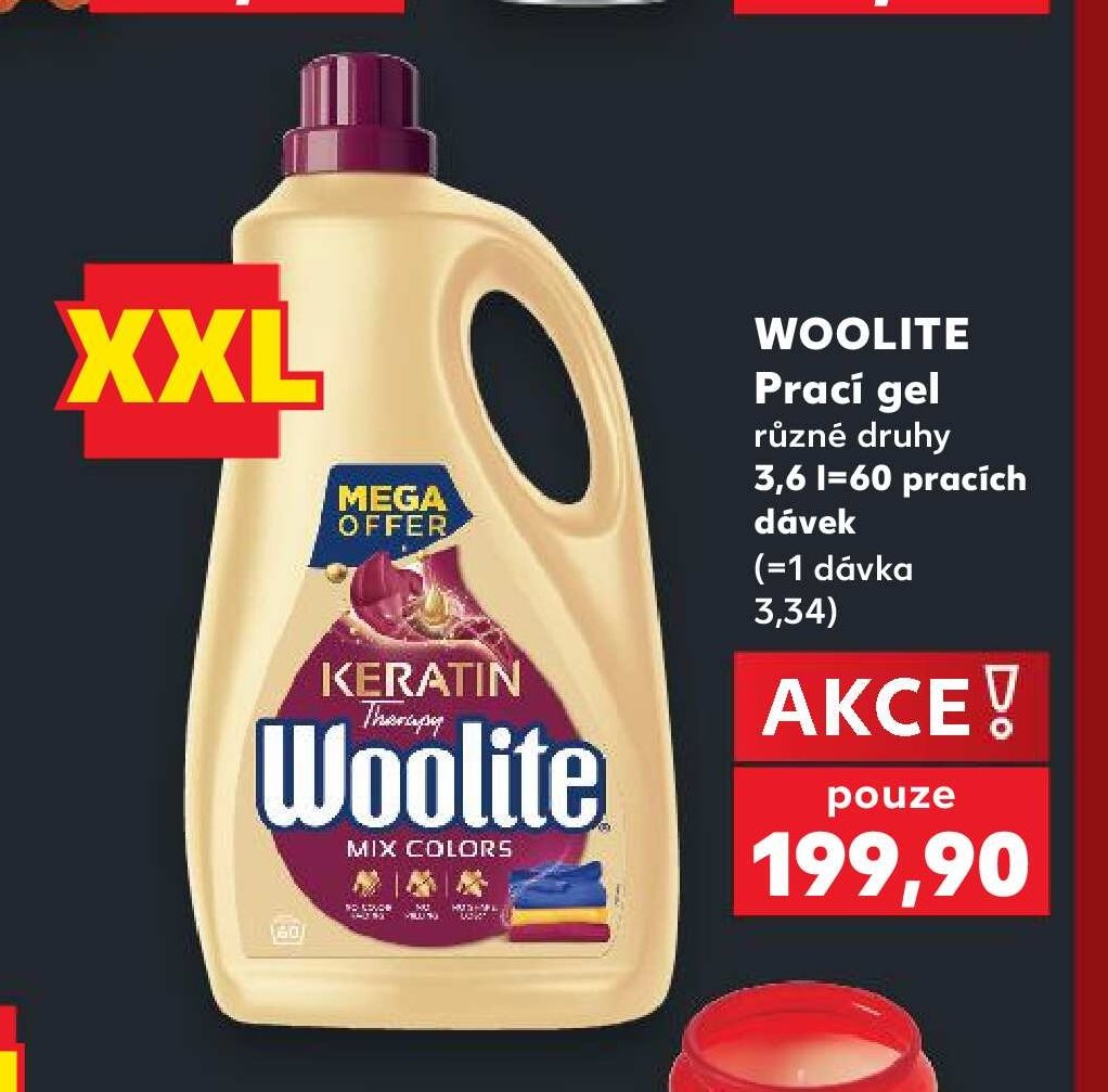 WOOLITE Prací gel