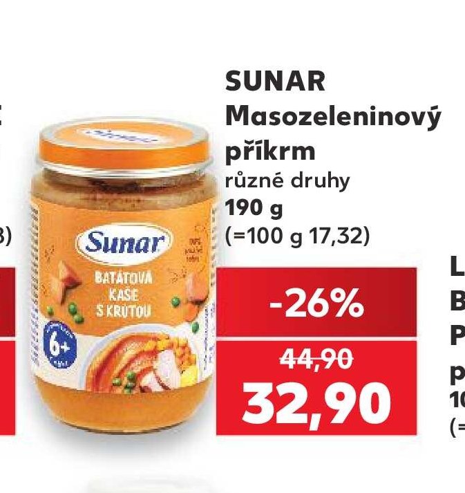Sunar Masozeleninový příkrm