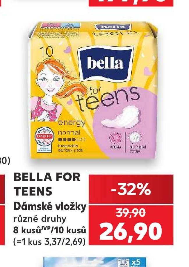 Bella For Teens Dámské vložky