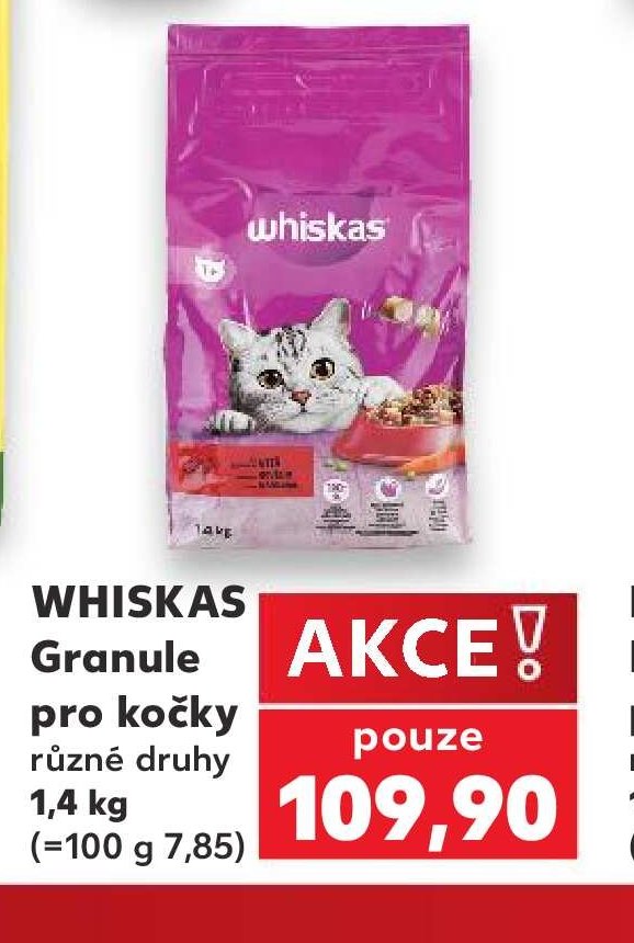 Whiskas Granule pro kočky