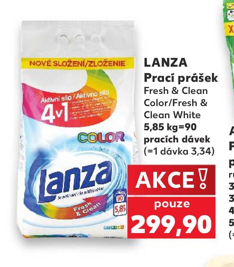 Lanza prací prášek 5,85 kg