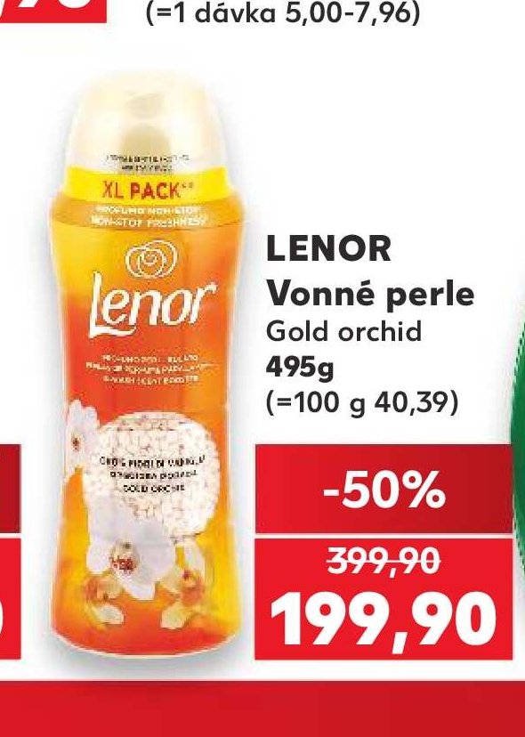 Lenor vonné perle 495 g