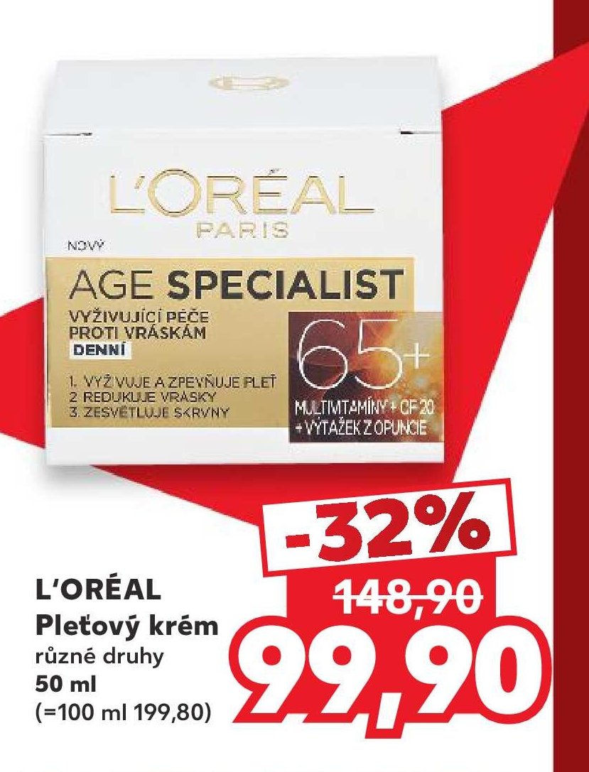 L'ORÉAL Pleťový krém 50 ml