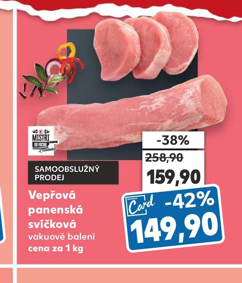 Vepřová panenská svíčková