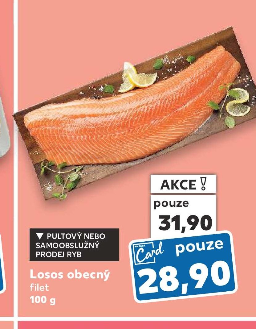 Losos obecný filet