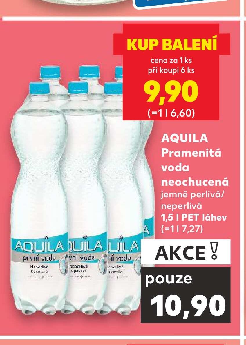 AQUILA Pramenitá voda neohucená