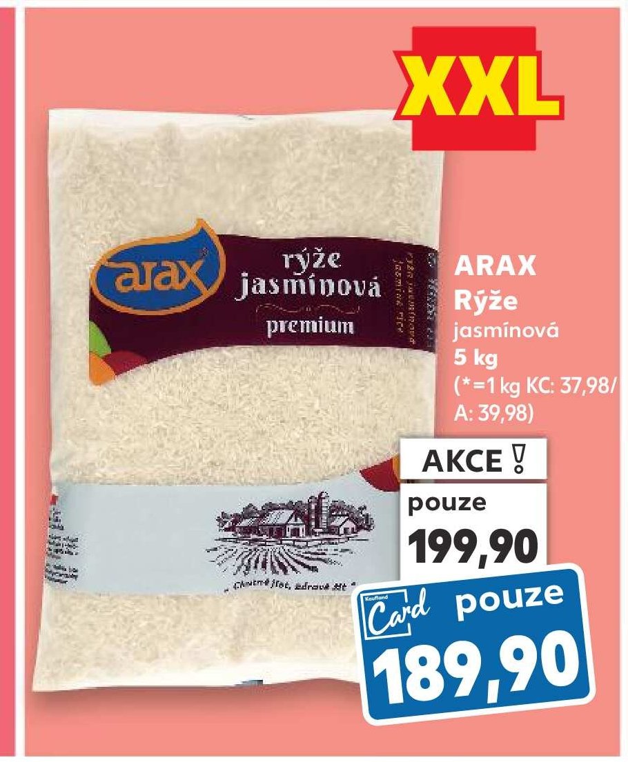 ARAX Rýže jasmínová