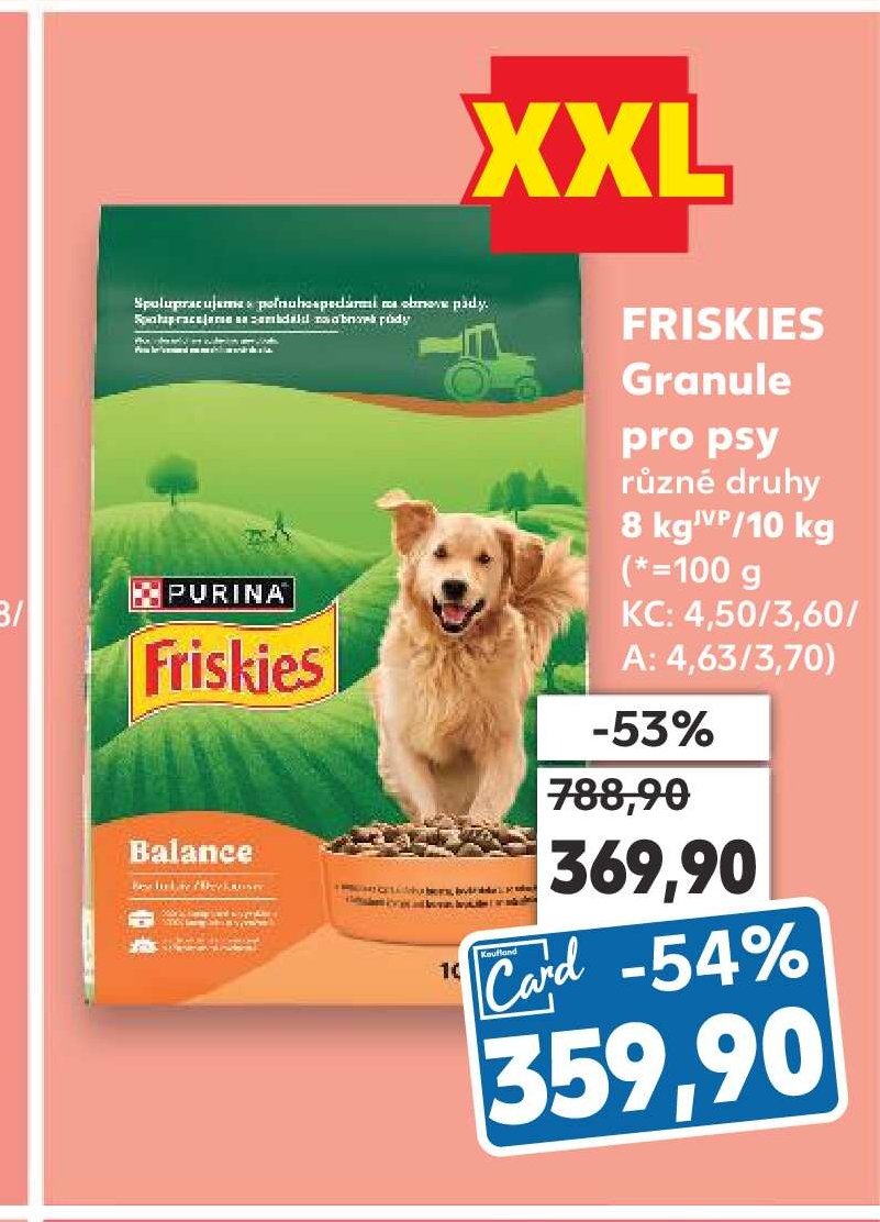FRISKIES Granule pro psy