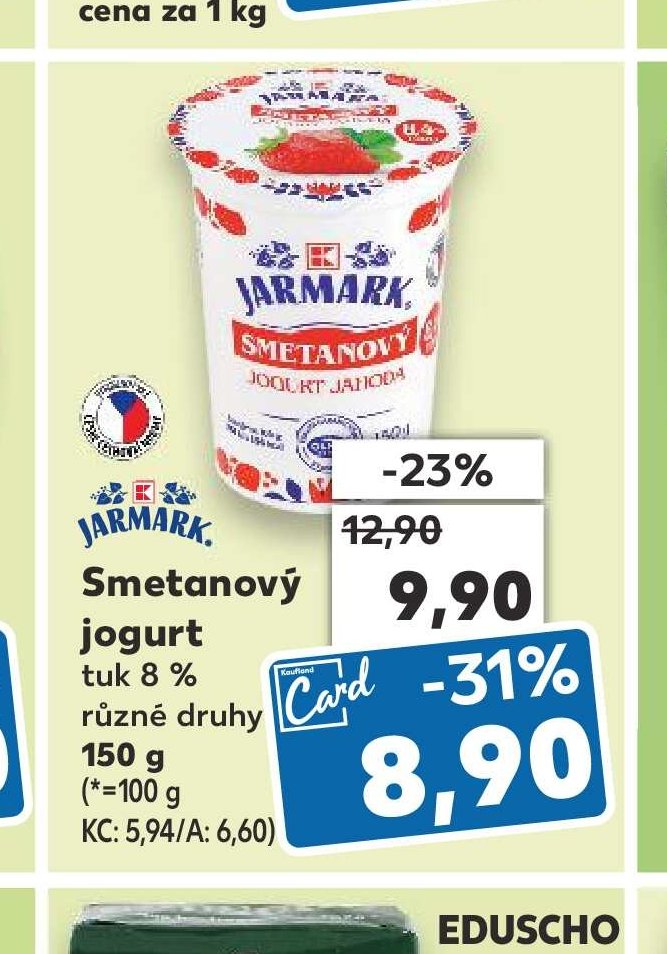 JARMARK Smetanový jogurt